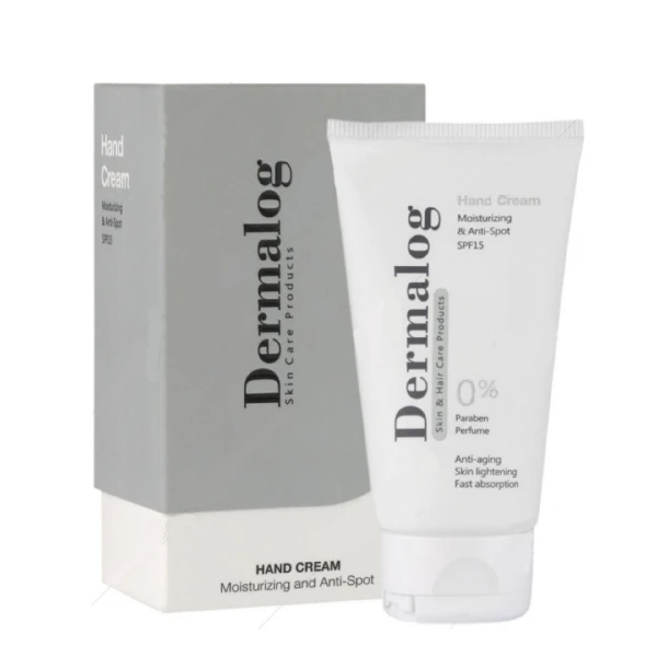 کرم دست مرطوب کننده و ضدلک فاقد پارابن درمالوگ SPF15