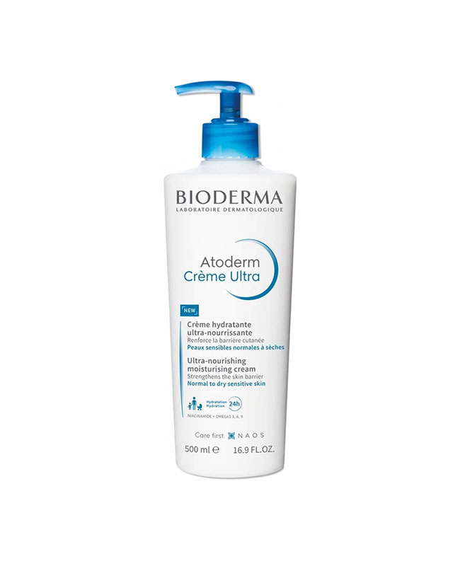 کرم مرطوب کننده و مغذی بایودرما BIODERMA مدل اتودرم ATODERM حجم 500 میل