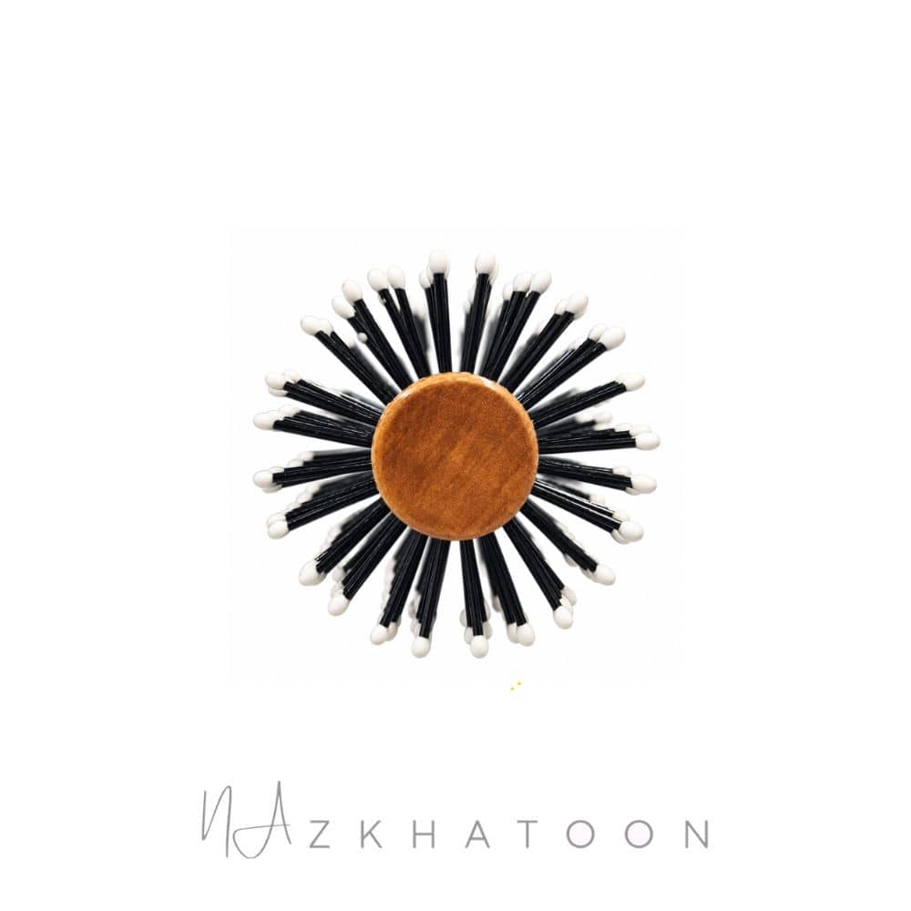 برس گرد چوبی 24 پر مدل B108 وین | WIAN Wooden Round Brush B108جدید