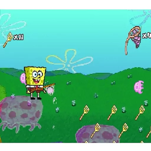 بازی پلی استیشن 1 باب اسفنجی (Sponge Bob)