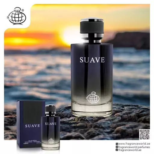 ادکلن ساواج با اسپری دیورساواج فراگرنس ورد سوآو 100 میل  Fragrance World SUAVE Eau DE Parfum For Men 