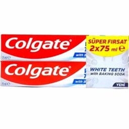 پک 2تایی خمیر دندان سفید کننده colgate