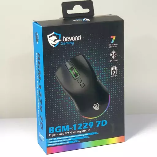 ماوس مخصوص بازی بیاند مدل BGM-1229 7D