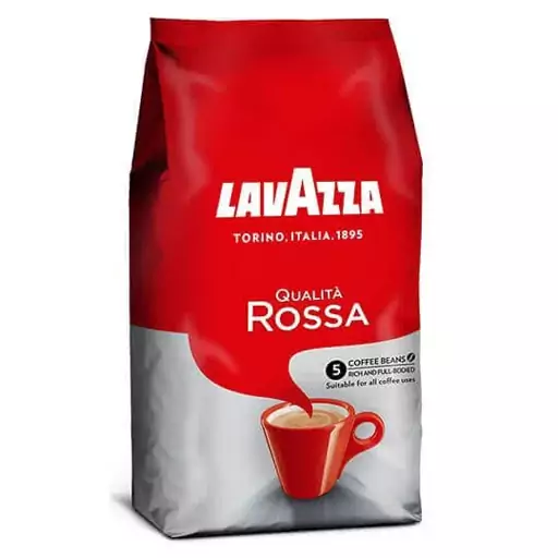 دانه قهوه لاوازا کوالیتا روسا یک کیلویی Qualta Rossa ا lavazza Qualita Rossa be