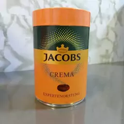 قهوه دان جاکوبز کرما-JacobsCrema رست مدیوم ترکیبی عربیکا و ربوستا قوطی 250 گرمی غیر اصل