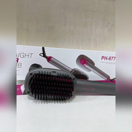 برس حرارتی فلیپس هوشمند با متغییر بودن دما حرارت متناسب با ضخامت مو PHILIPS 877