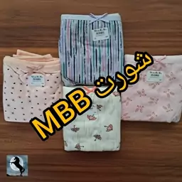 شورت زنانه MBB نخ پنبه سوپر 