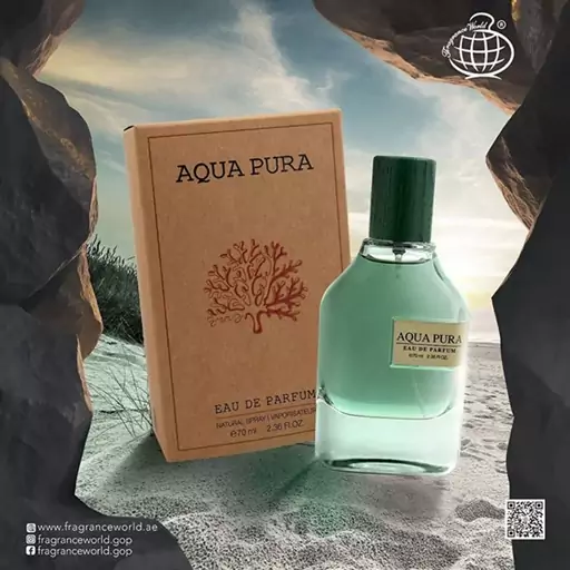 عطر ادکلن اورتو پاریسی مگاماره فراگرنس ورد آکوا پورا (70 میل)  Orto Parisi Megamare Fragrance World Aqua Pura