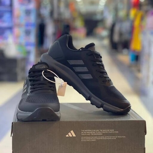 1136 کتانی مشکی آدیداس مردانه Adidas 