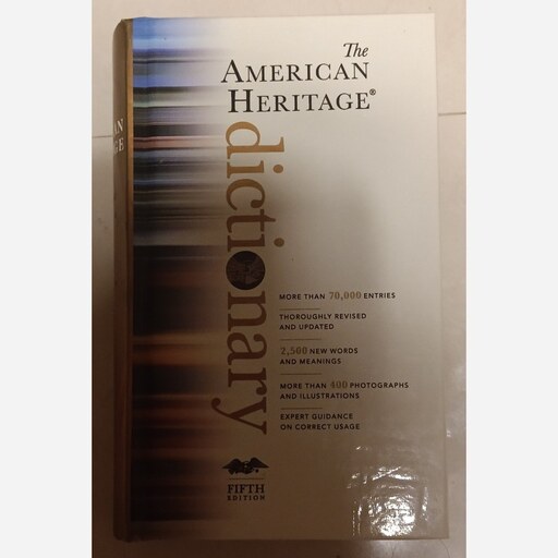 The American Heritage Dictionary Fifth Edition