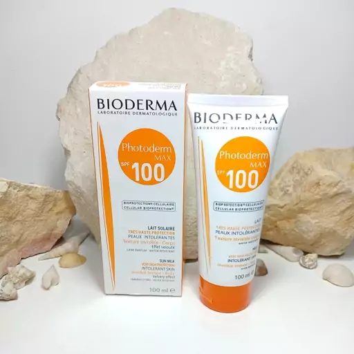 کرم ضدآفتاب بی رنگ SPF100 فرانسوی بیودرما(اصل)