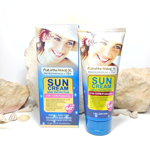 کرم ضدآفتاب بی رنگ SPF60 وکالی(اصل)