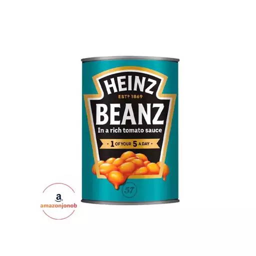 کنسرو خوراک لوبیا هاینز (415 گرم) heinz(اورجینال)