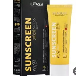 کرم ضد آفتاب آقایان فاقد چربی و بی رنگ و ضد التهاب و قرمزی و پیشگیری از ایجاد چروک SPF55