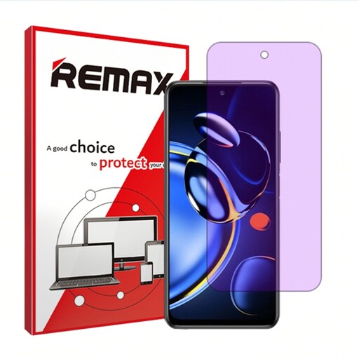 گلس گوشی شیائومی Redmi Note 11SE هیدروژلی آنتی پرپل (ضد اشعه بنفش) برند ریمکس 