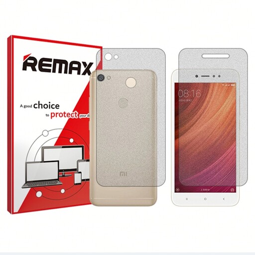 گلس پشت و رو گوشی  شیائومی Redmi Note 5A Prime هیدروژلی مات برند ریمکس