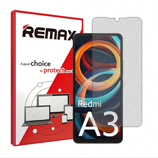 گلس گوشی شیائومی Redmi A3 هیدروژلی مات برند ریمکس   