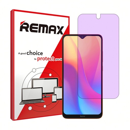 گلس گوشی شیائومی Redmi 8A هیدروژلی آنتی پرپل (ضد اشعه بنفش) برند ریمکس 