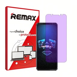 گلس گوشی ایسوس Rog phone 5 هیدروژلی آنتی پرپل (ضد اشعه بنفش) برند ریمکس 