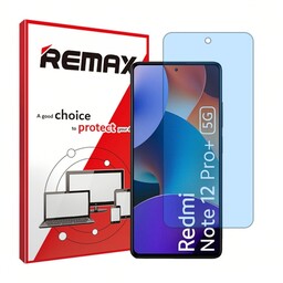 گلس گوشی شیائومی Redmi Note 12 Pro plus هیدروژلی آنتی بلو (ضد اشعه آبی) برند ریمکس جهت جلوگیری از خستگی و محافظت از چشم