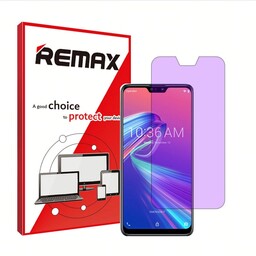 گلس گوشی ایسوس Zenfone max Pro m2 هیدروژلی آنتی پرپل (ضد اشعه بنفش) برند ریمکس 