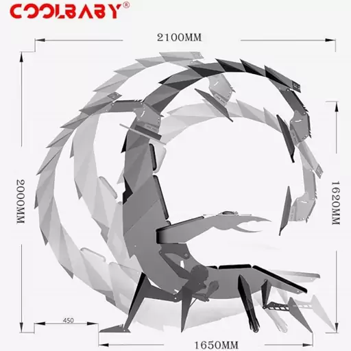 صندلی گیمینگ عقربیgaming scorpion chair (تحویل تا 45 روز کاری)استعلام قیمت در توضیحات