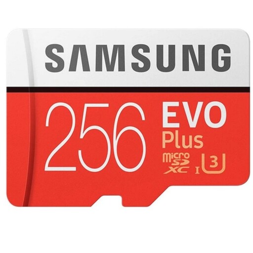 کارت حافظه MicroSDXC سامسونگ Evo Plus کلاس 10 استاندارد UHS-I U3 ظرفیت 256 گیگابایت دبی لنج