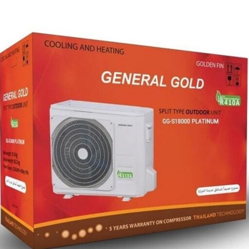 کولر گازی 30000 جنرال گلد ویتالی مدل GG-MS30 ا GG-MS30 3000 Model General Gold VITALLY