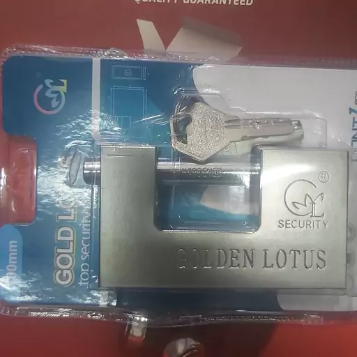 قفل کتابی سایز 100 گولدن لوتوس GOLDEN LOTUS