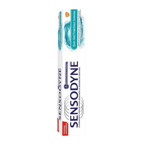 خمیر دندان سنسوداین مدل Soin Gel Fraicheur Intense حجم 75 میل