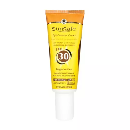 کرم دور چشم حاوی ضد آفتاب سان سیف SPF30 حجم 20 میلی لیتر