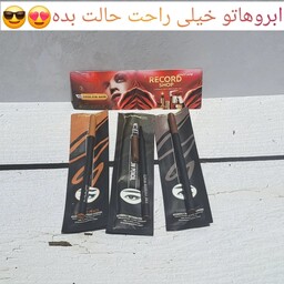 پک 3 عددی هاشور ابرو ماژیکی 4 خطی (عمده)