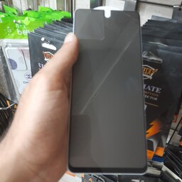 گلس شیشه ای خصوصی شیائومی  xiaomi redmi note 12s - poco c40 خشگیر پرایوسی محافظ صفحه نمایش امنیتی POCO C40 - NOTE 12S