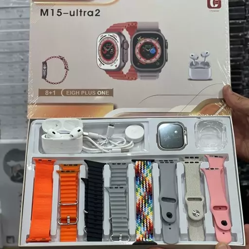 ساعت هوشمندM15 ultra2 اصلیwatch 49MM