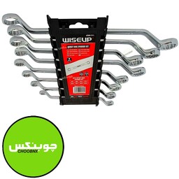 ست 8 عددی  آچار دوسر رینگی 030622 برند wiseup(وایزآپ) فروشگاه چوبنکس