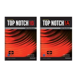 کتاب Top Notch 1 اثر Joan Saslow And Allen Ascher انتشارات سپاهان دو جلدی