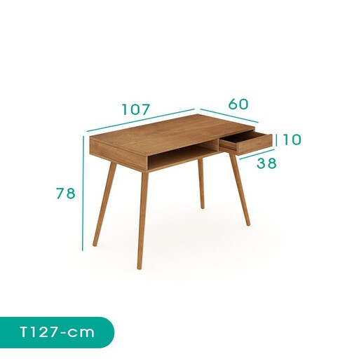 میز تحریر اسمردیس مدل T127 - MDF