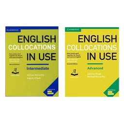 کتاب English Collocations In Use اثر Felicity O Dell And Michael Mccarthy انتشارات آرماندیس دوجلدی