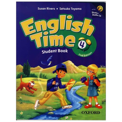 کتاب English Time 4 اثر Susan River &amp; Setsoko Toyama انتشارات اکسفورد