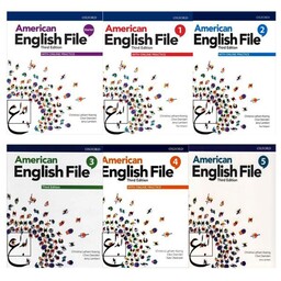 کتاب American English File Third Edition اثر جمعی از نویسندگان انتشارات ابداع 6 جلدی