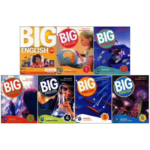 کتاب Big English اثر جمعی از نویسندگان انتشارات ابداع 7 جلدی