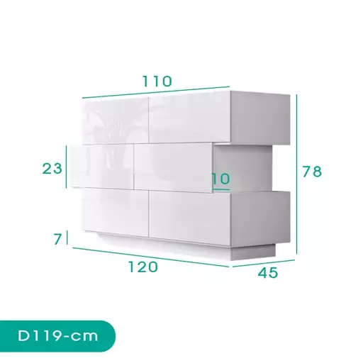 دراور اسمردیس مدل D119