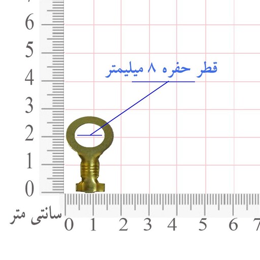 سوکت سر سیم زیر پیچ 8 میل بسته 24 عددی کد 1010