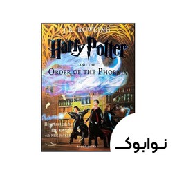 کتاب Harry Potter and the Order of the Phoenix – Illustrated Edition Book 5 ( چاپ اصلی گلاسه مصور رنگی ) - چاپ اصلی