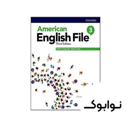 کتاب American English file 3 3rd ( کتاب اصلی + کتاب کار + CD ) - چاپ اصلی