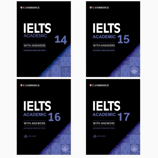 کتاب Cambridge IELTS Academic اثر جمعی از نویسندگان انتشارات دانشگاه کمبریج 4جلدی