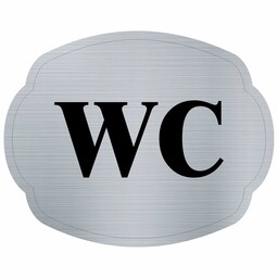 تابلو نشانگر مدل wc خشدار