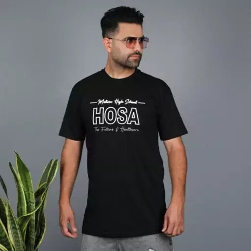 تیشرت مردانه اسپرت طرح HOSA