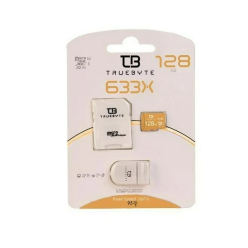 مموری کارت حافظه  128 گیگابایت  مموری micro SD XC تروبایت به همراه گارانتی مادام العمر شرکتی (ارسال رایگان)