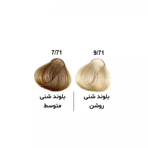 رنگ موی الوکسین (ELOXIN) سری شنی Eloxin hair color gravelly